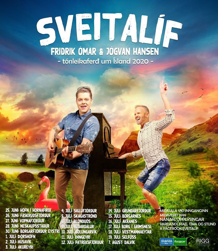 Featured image for “Sveitalíf – Friðrik Ómar og Jógvan Hansen”