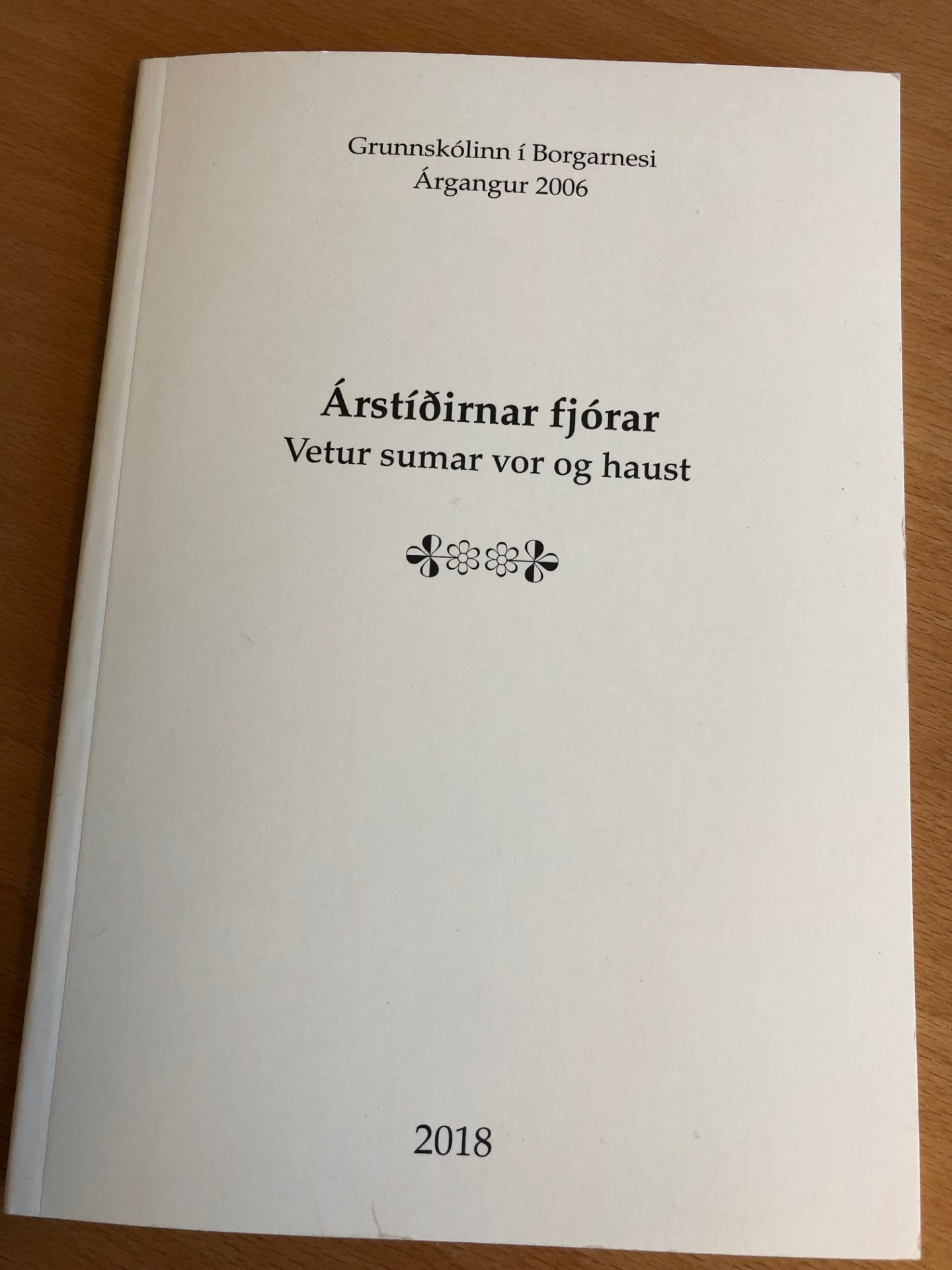 Featured image for “Árstíðirnar fjórar – Vetur, sumar, vor og haust”