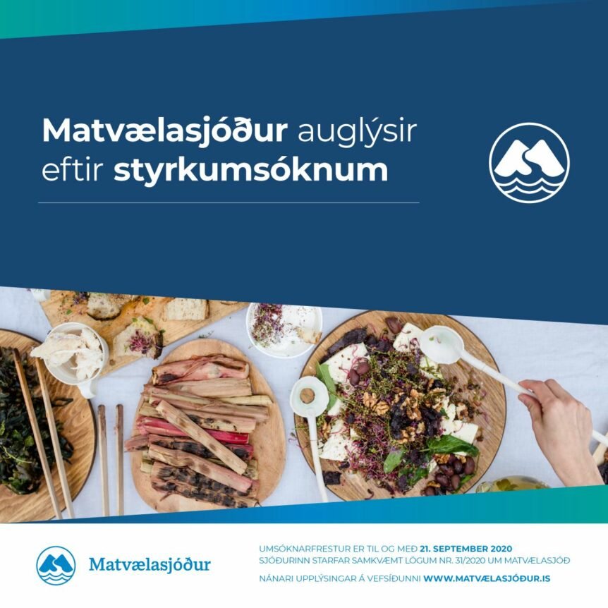 Featured image for “Matvælasjóður er með opið fyrir umsóknir til 21. september”