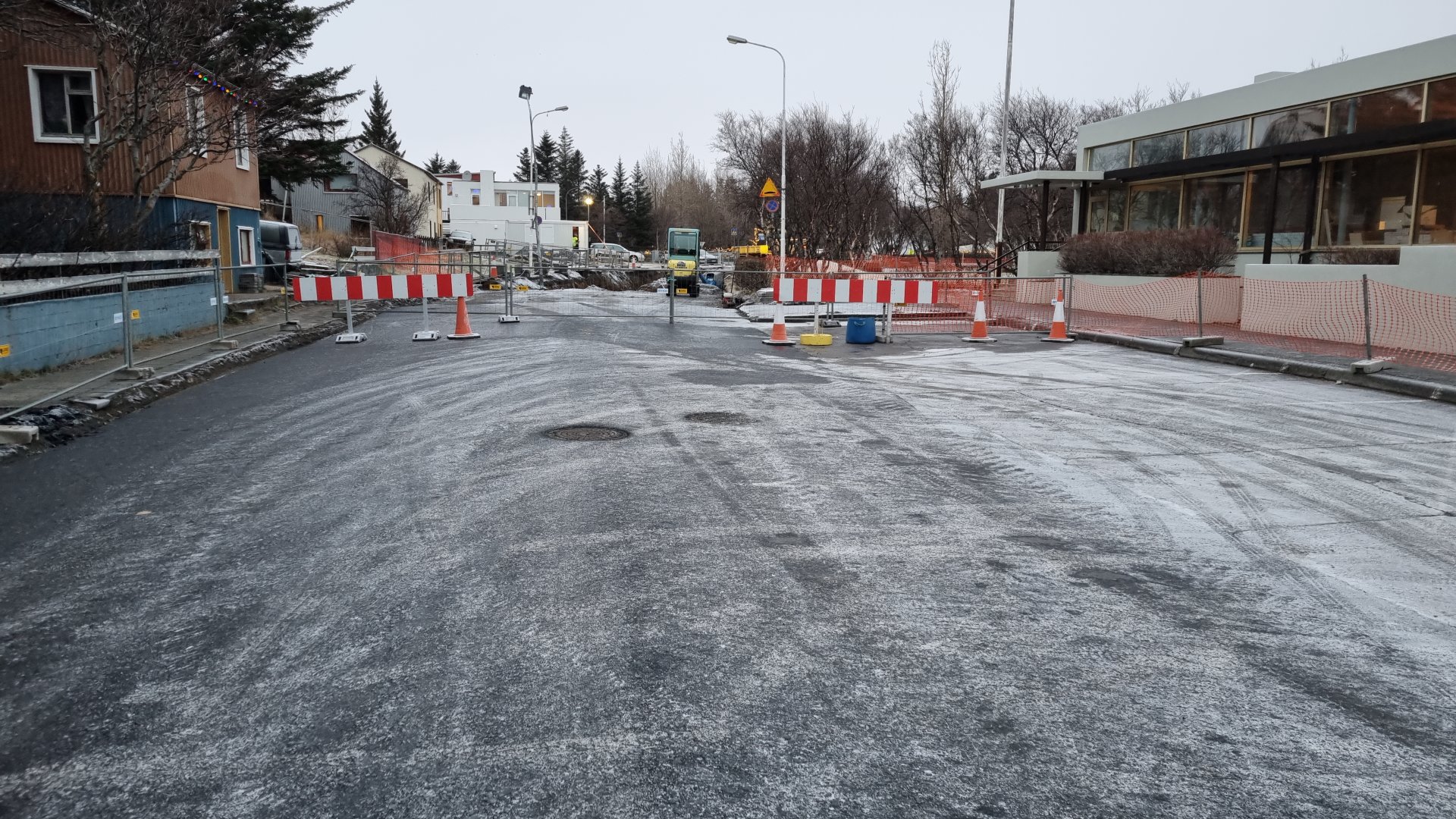 Featured image for “Breytingar á gangbrautinni á Borgarbraut”