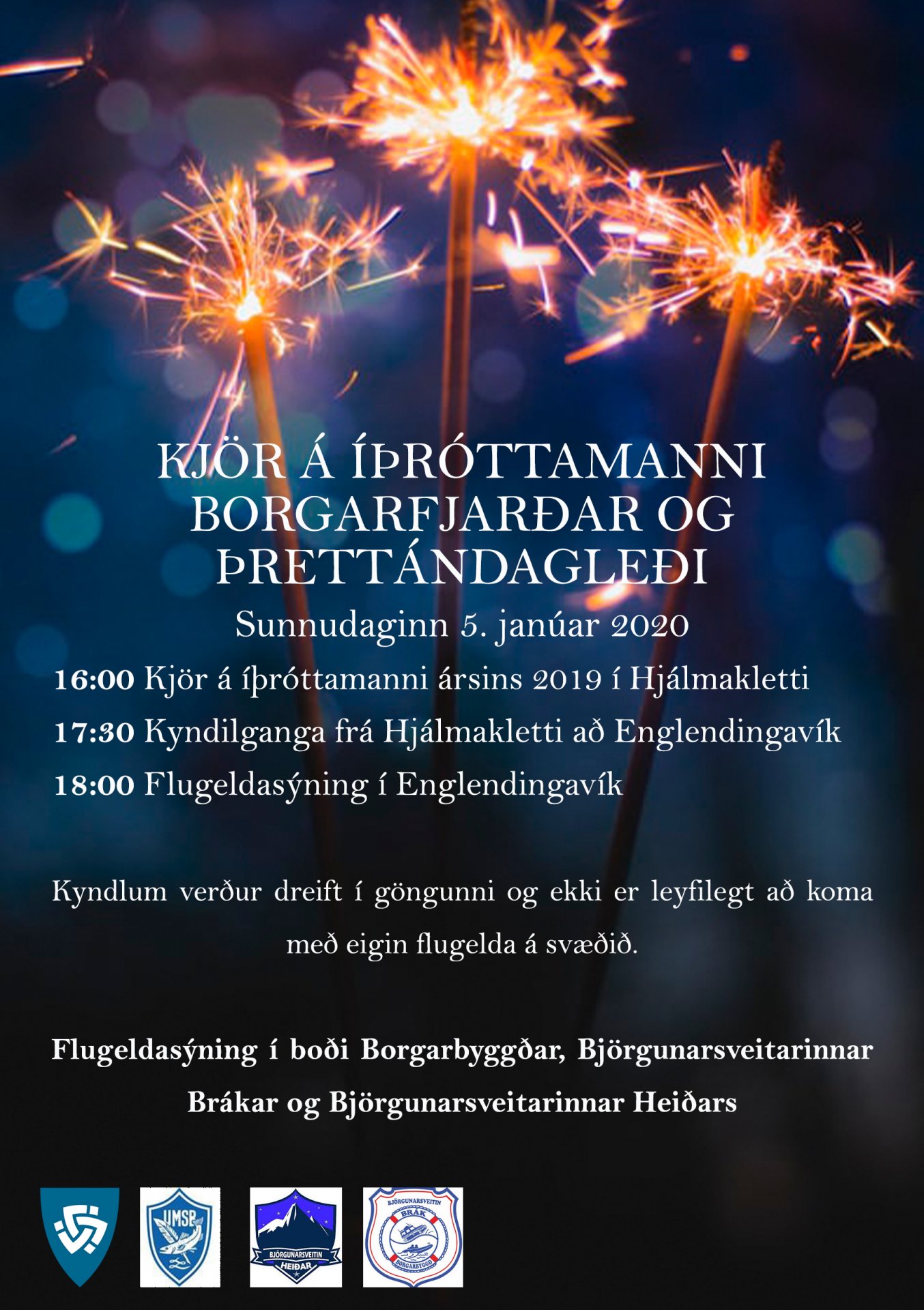 Featured image for “Kjör á íþróttamanni Borgarfjarðar og Þrettándagleði Borgarbyggðar”