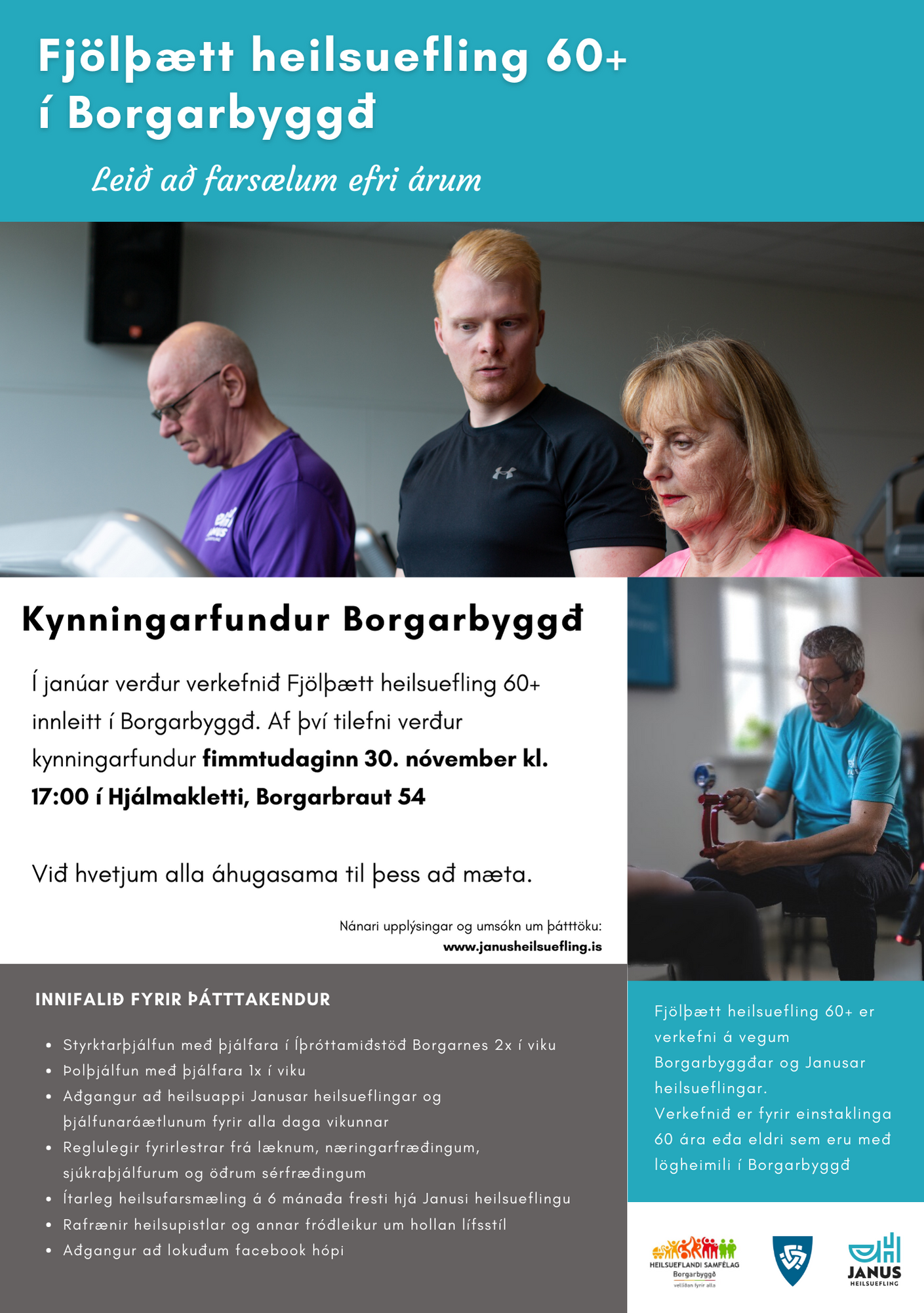 Featured image for “Fjölþætt heilsuefling 60+ – kynningarfundur”