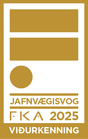 Viðurkenning 2025 Gull