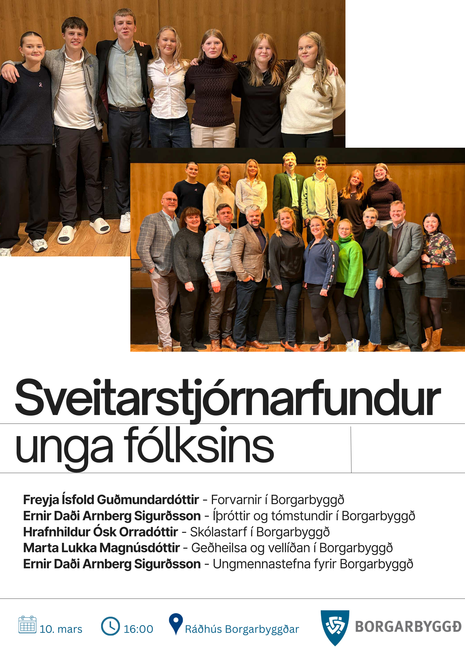 Featured image for “Sveitarstjórnarfundur unga fólksins”