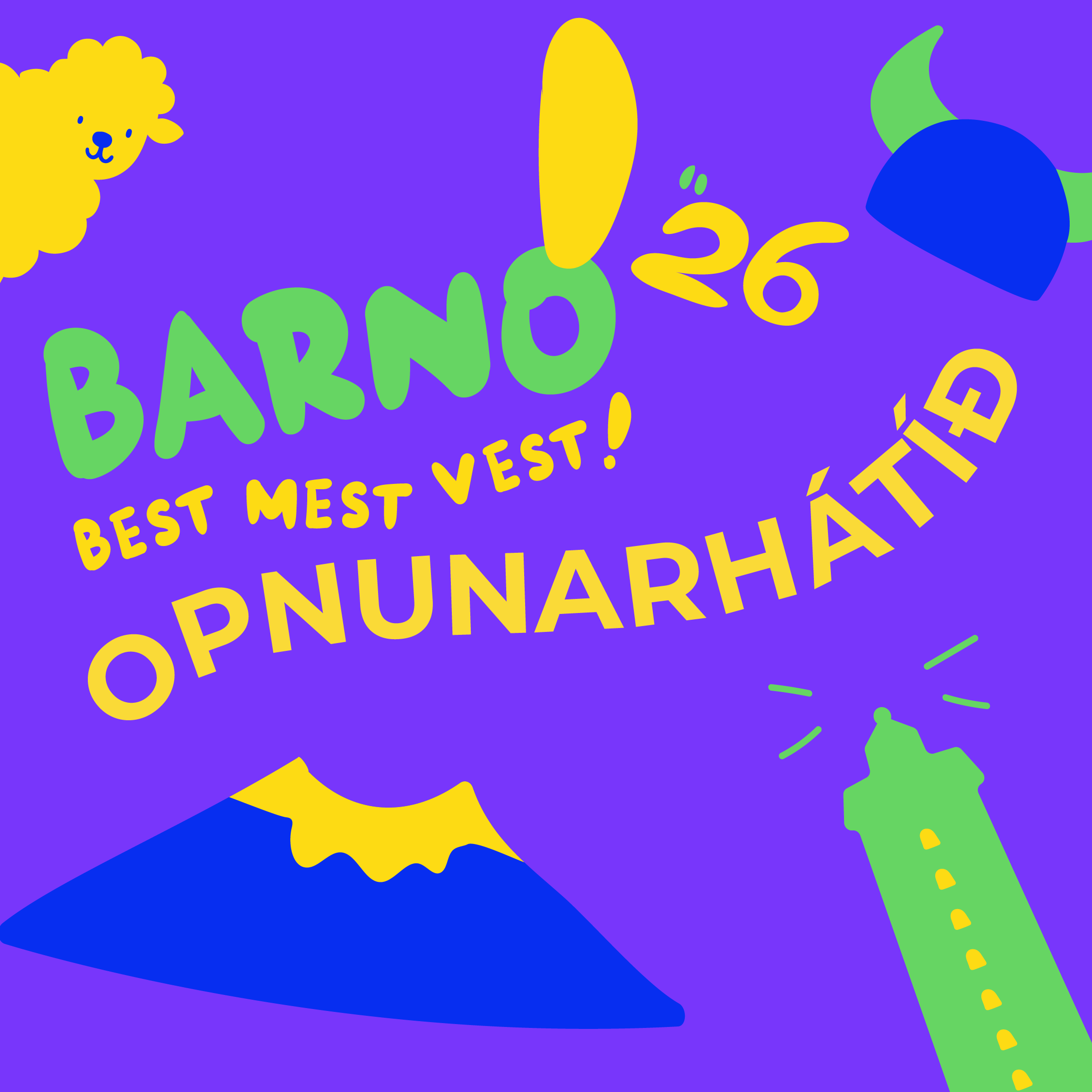 Featured image for “Barnó 2026 opnar með pompi og prakt í Ólafsvík”